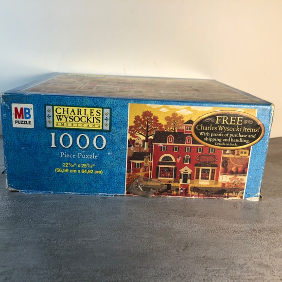 Charles Wysocki ~ 1000 pc Puzzle ~ Americana ~ Benjamin’s Musical Tools~ - Picture 2 of 7